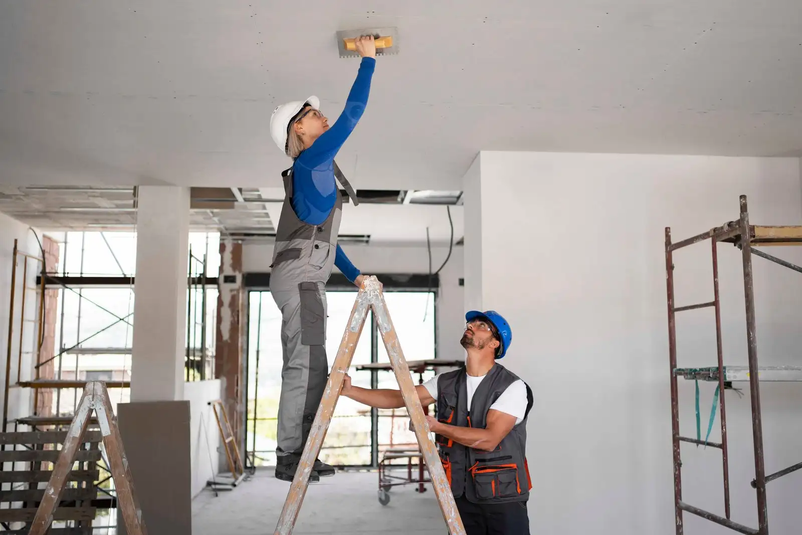 The Custom Home Works team at work
