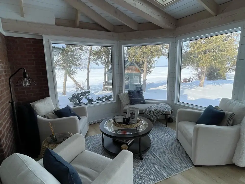 Custom Home Works project photo 18 — deck, cabana and renovation work in Simcoe County