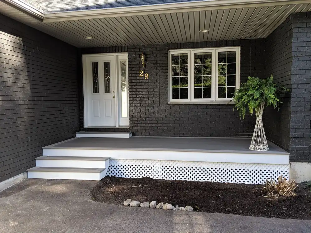 Custom Home Works project photo 21 — deck, cabana and renovation work in Simcoe County