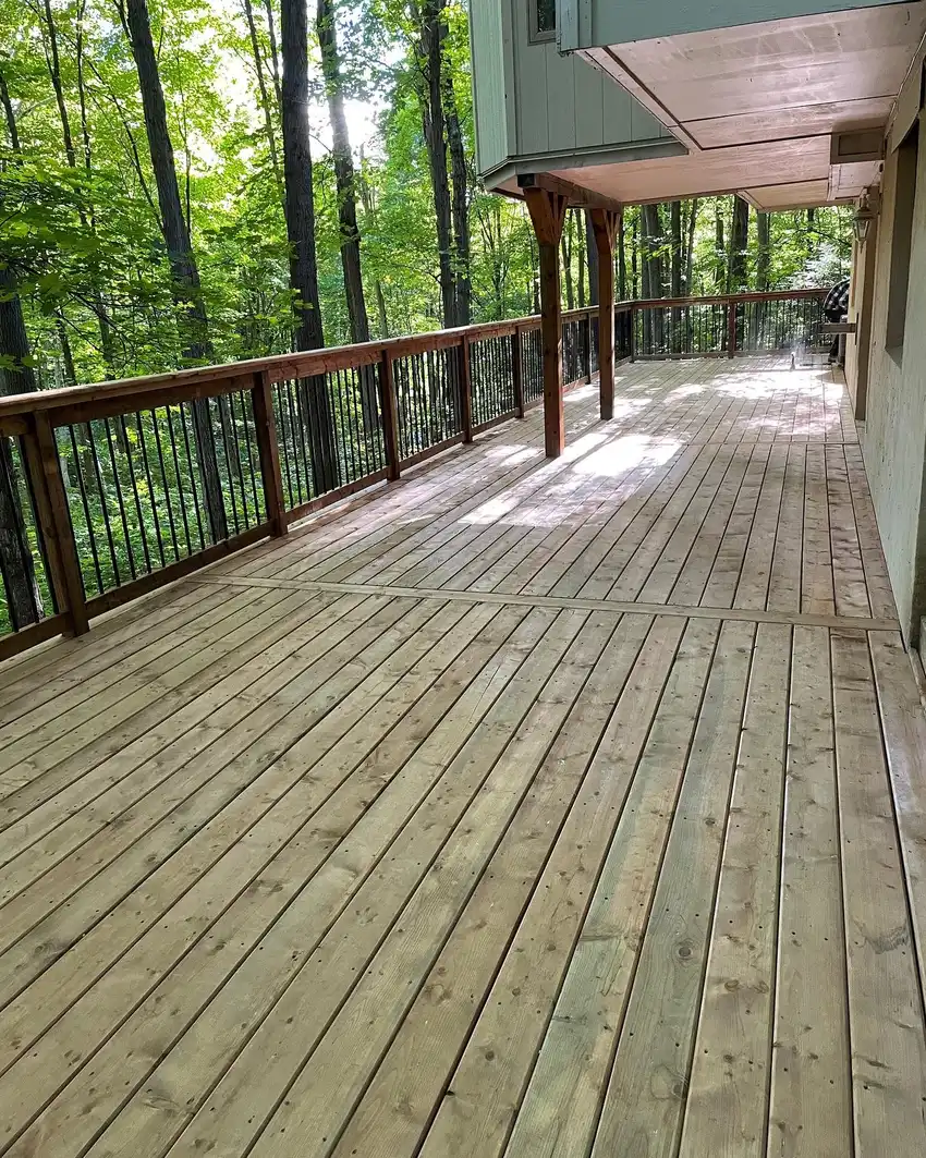 Custom Home Works project photo 41 — deck, cabana and renovation work in Simcoe County