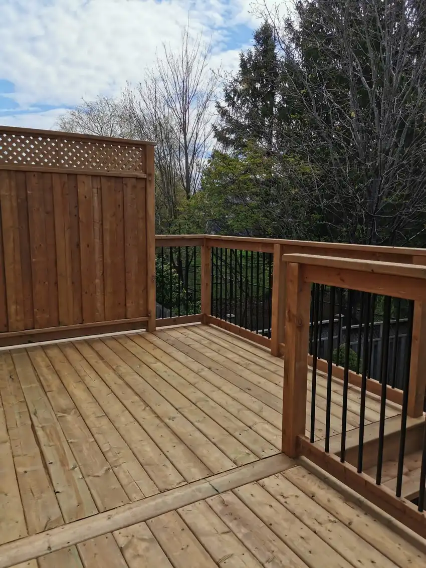 Custom Home Works project photo 42 — deck, cabana and renovation work in Simcoe County